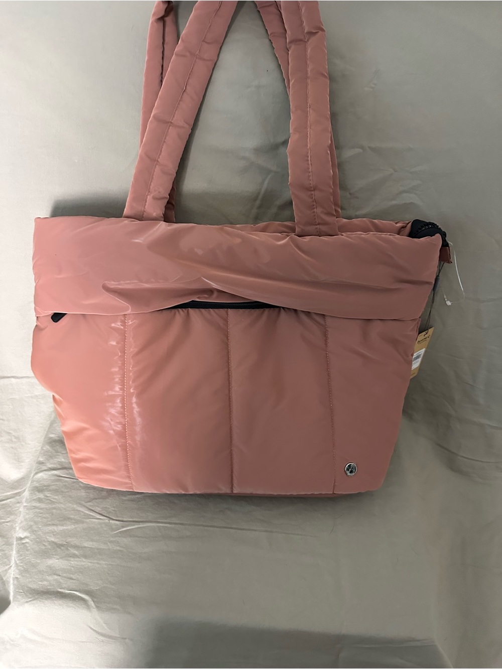 NWT Bearpaw Blush Pink Puffer Tote